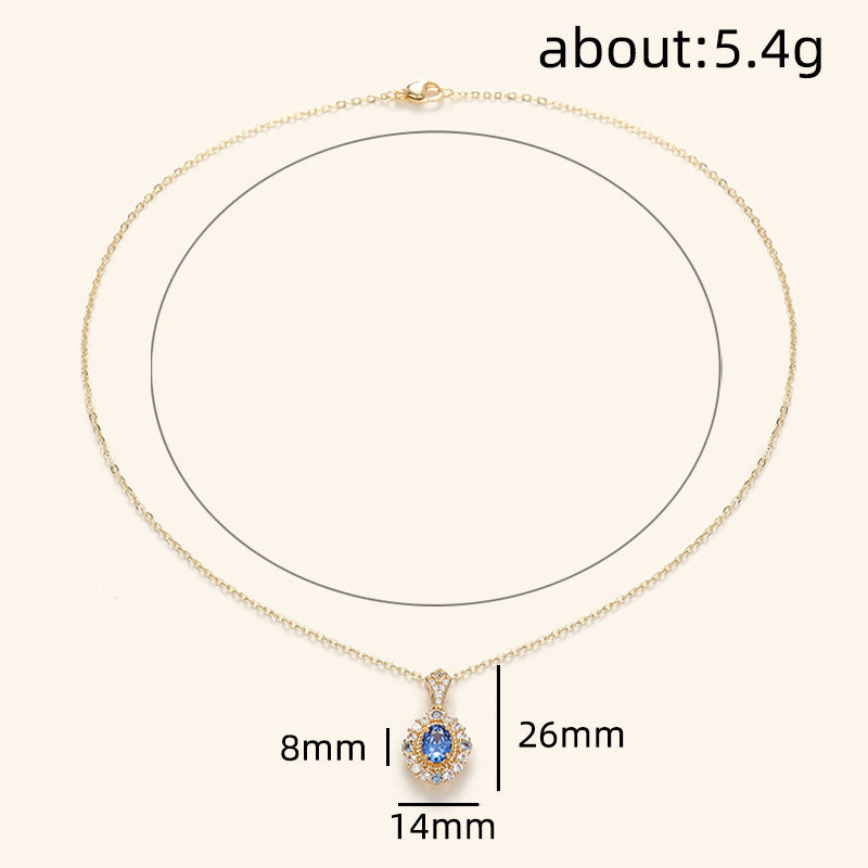 Huitan Luxury Style Royal Necklace