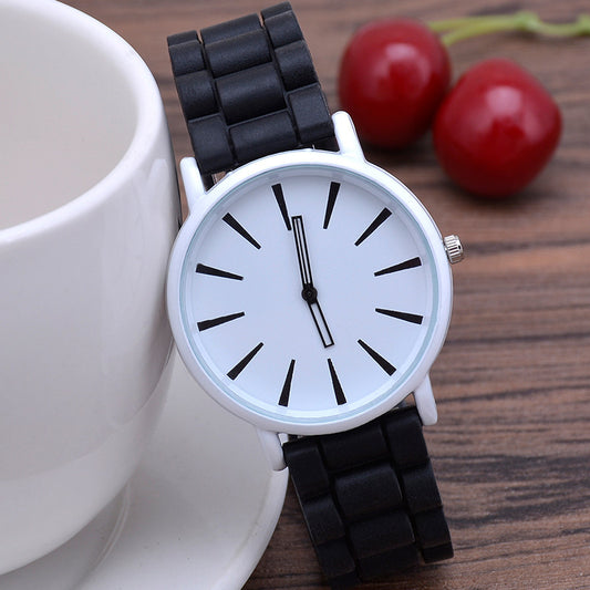 Classic Ultra-thin Silicone Watch Female Student