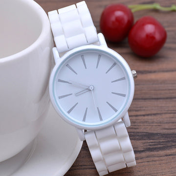 Classic Ultra-thin Silicone Watch Female Student