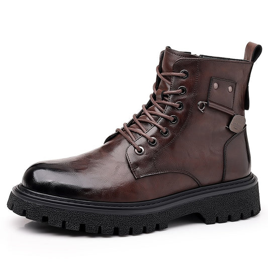 Men's Retro Breathable High-top Martin Boots